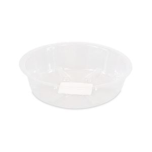 Moda 15.2cm Clear Vinyl Pot Saucer