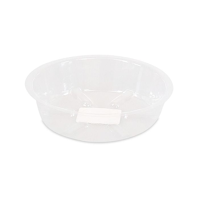 MODA 15.2cm Clear Vinyl Pot Saucer