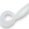 ZMan StreakZ Curly TailZ 4" Soft Plastic Fishing Lure #Glow