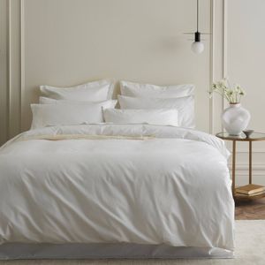 Bedding Co. Quilt Cover Set 1200TC Egyptian Cotton White Single