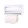 Appetito Wall Mount Kitchen Roll Dispenser White