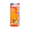 ZENITH 15kg Double Pin Hooks Brass Plated 3 Pack