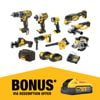 DeWALT 18V XR 4.0Ah 9 Piece Combo Kit DCZ901M2-XE