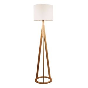 Oriel Lighting Stabb Floor Lamp White