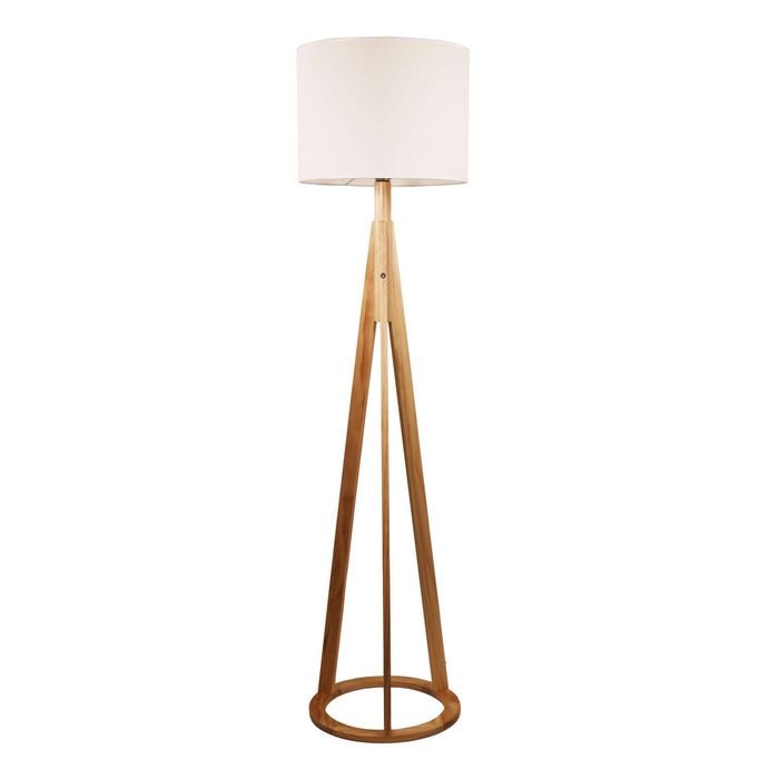 Oriel Lighting Stabb Floor Lamp White
