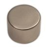 Windoware Satin Chrome Curtain Accessory Finial End Cap - 2 Pack