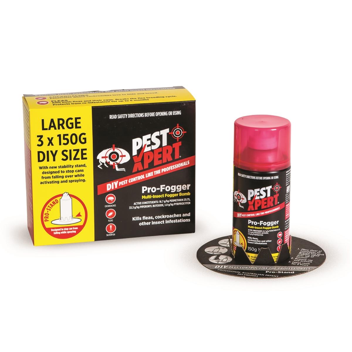 PestXpert 150g Pro-Fogger Insecticide Fogger Bomb - 3 Pack - Bunnings ...