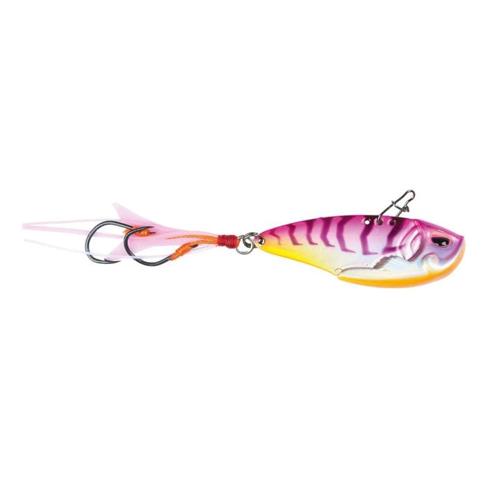 TT Lures Switchminnow+ 43mm Metal Vibration Blade Lure - Pink Suji Prawn