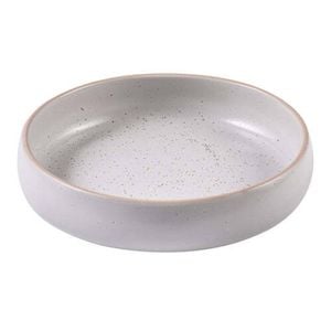Ladelle Nestle 23cm Round Stoneware Pasta/Soup Bowl - White