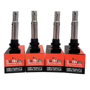 4-Pack SWAN Ignition Coil for Volkswagen Jetta & Tiguan (1.4T)