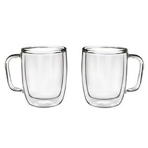 Coffee Culture Millie 475ml Double Wall Glass - Set of 2