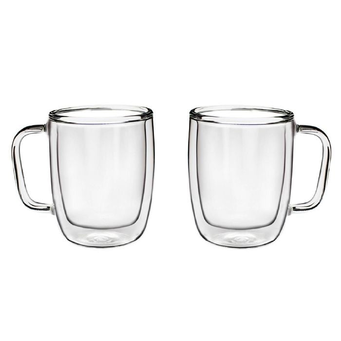 Coffee Culture Millie 475ml Double Wall Glass - Set of 2