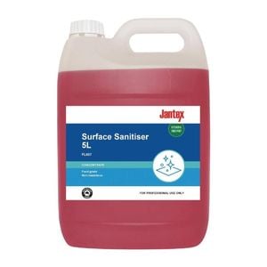 Jantex Food Grade Surface Sanitiser Concentrate 5l Commercial Kitchen Cleaning Disinfectant