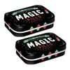 2PK Nostalgic Art 6cm Mint Tin Box Magic Pills Fresh Breath Hard Candy Mints