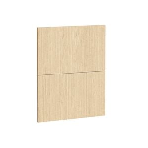 Kaboodle 600mm Honey Oak Modern 2 Drawer Panels