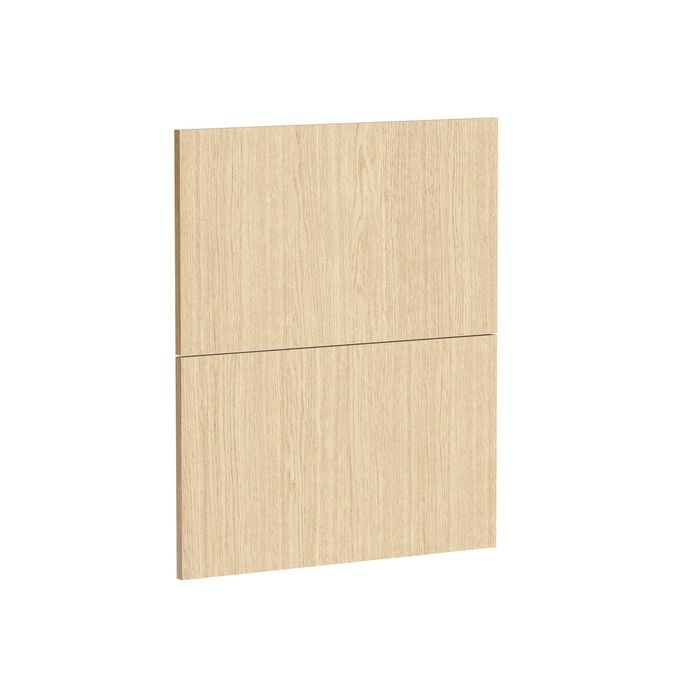 Kaboodle 600mm Honey Oak Modern 2 Drawer Panels