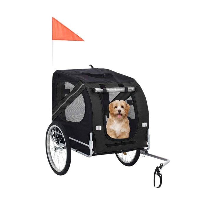 TOPET Pet Bike Stroller Bicycle Trailer Pram Pet Jogger Dog Cat Size S-M