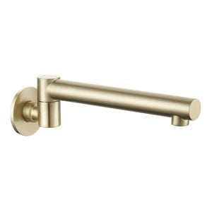 Mondella Brushed Brass Resonance Bath Swivel Spout