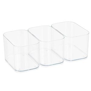 3pc Prepara Dividers For 1L/1.5L/2.2L LatchLok Click Food Container 10.27cm