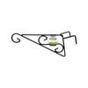 Jack 280mm Black Scrolled Wall Bracket