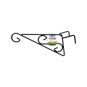 Jack 280mm Black Scrolled Wall Bracket