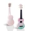 Ukulele Arched Back Design Low String Action Metal Tuning Pegs Rich Sound Portable