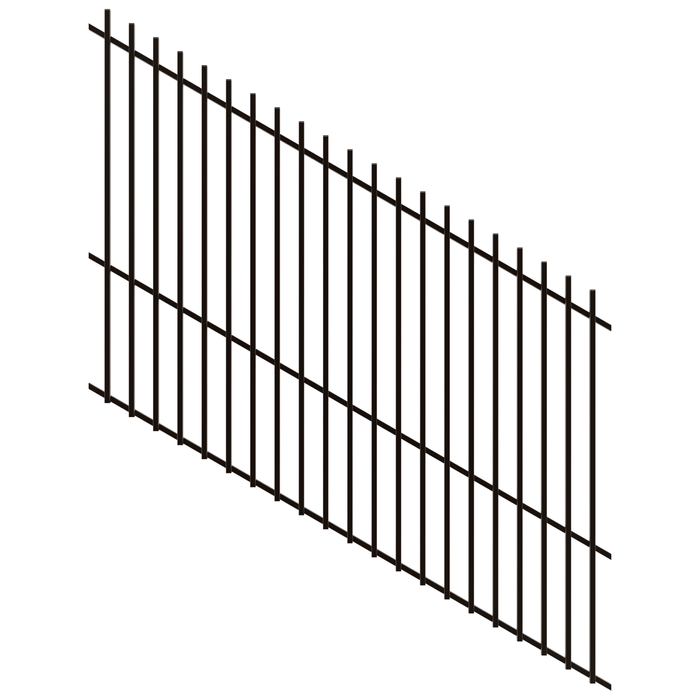 ProtectorAl 1201-2400W x 1800H Satin Black Radiator Pool Fence Panel ...