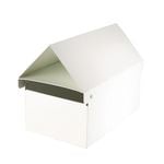 Sandleford White Crest Economy Post Mounting Letterbox