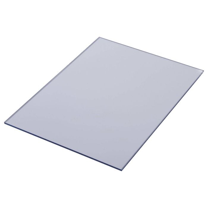 Suntuf 900 x 1200 x 3mm Clear Flat Palsun PVC Sheet