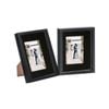 Nicola Spring 8" x 10" Black 3D Box Photo Frames - 4" x 6" Mount - Black - Pack of 2
