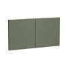 Kaboodle 1000mm Saltbush Modern Fridge Cabinet Doors - 2 Pack