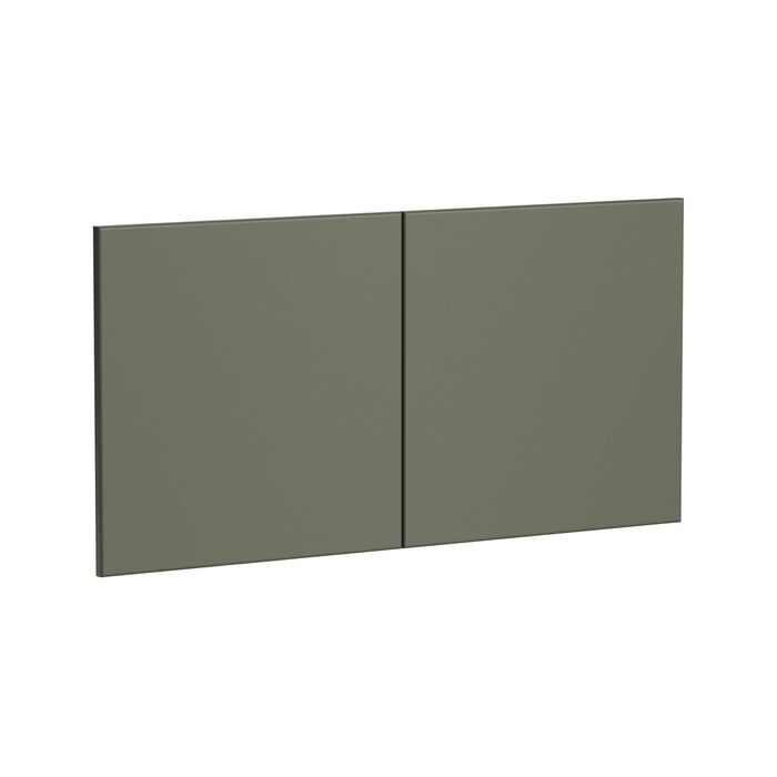 Kaboodle 1000mm Saltbush Modern Fridge Cabinet Doors - 2 Pack