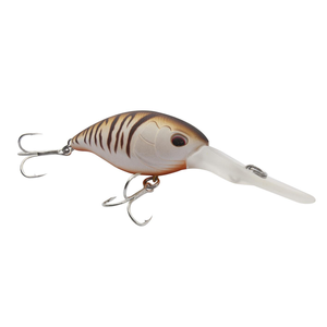 Profishent Chainsaw 65mm Crankbait Hard Body Fishing Lure Brown Silver Orange