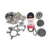 Drive Belt Water Pump Engine Pulleys For Toyota Hiace KDH201 KDH206 3.0L 1KDFTV