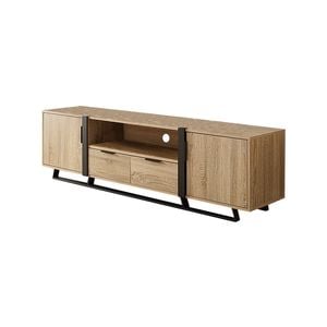 Criterion 1800mm Oak Capri Entertainment Unit, TV Cabinet, TV Unit