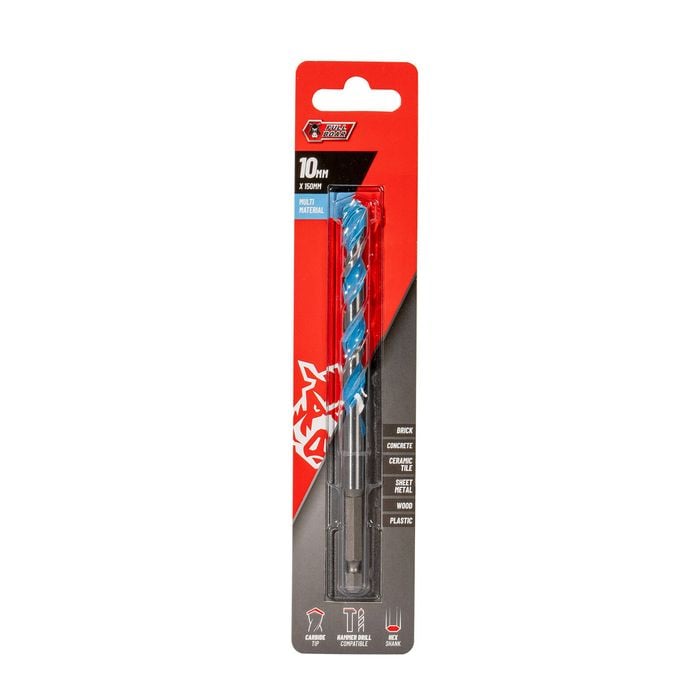 Full Boar 10 x 150mm Multi-Material Drill Bit FMMD-10150H