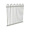 ProtectorAl 350 - 1200 x 1200mm Pale Eucalypt Aluminium Loop Top Pool Fence Panel