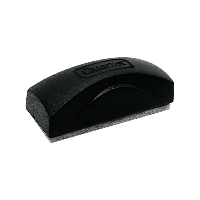 Quartet Mini Magnetic Eraser For Small Boards - Black