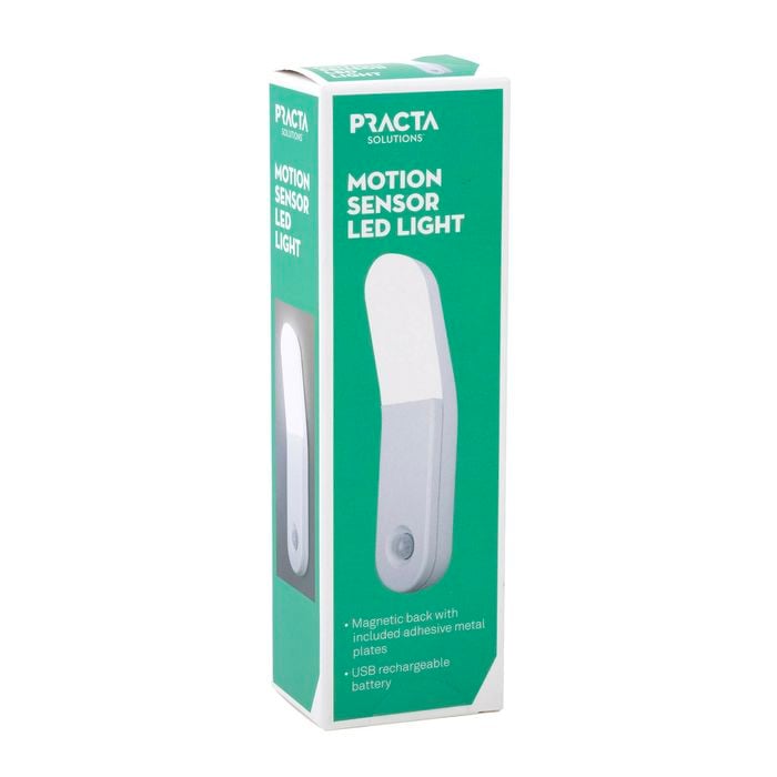 Practa Rechargeable Motion Sensor LED Light