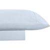 Odyssey Living Breathe Cotton Bed Sheet Set W/pillowcase Queen Sky Blue