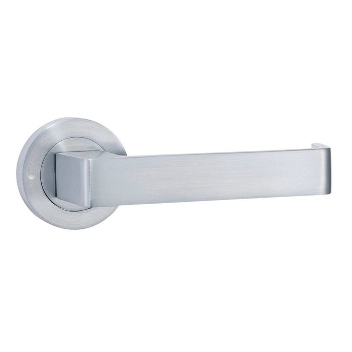 Lemaar Satin Chrome Tarifa Privacy Door Handle DDA
