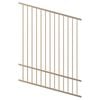 ProtectorAl 350 - 1200 x 1500mm Primrose Raked Up to 15º Flat Top Pool Fence Panel