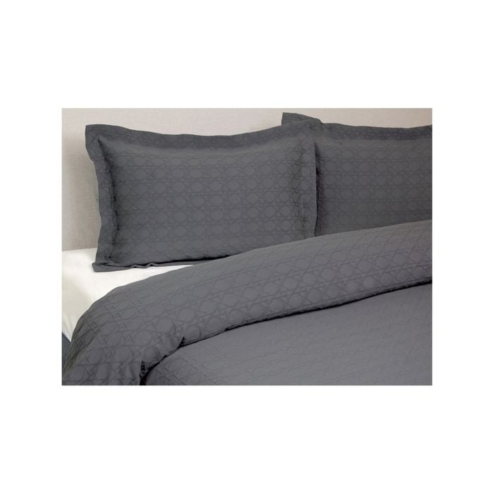 Jason Commercial Single/double Bed Villa Matelasse Coverlet 190x230cm Slate