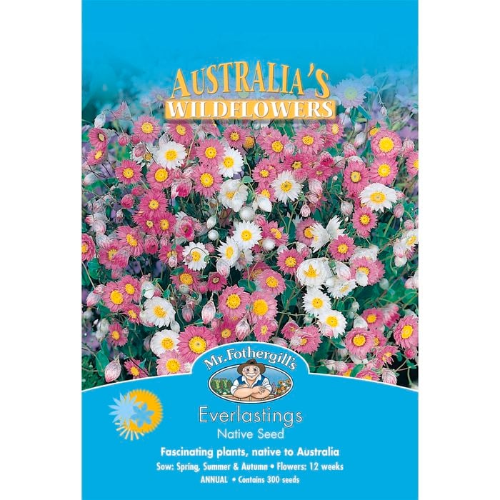Mr Fothergill's Everlastings Flower Seeds