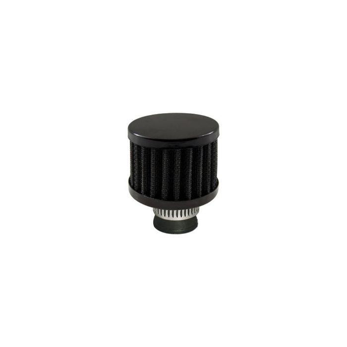 Zenzo 9mm Oil Catch Tank Crankcase Vent/Valve Breather Intake Round Air Filter