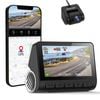 4K UHD In Car DVR Crash Camera Recorder 3" LCD GPS WiFi