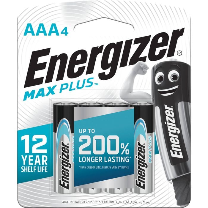 Energizer Max Plus AAA Battery - 4 Pack