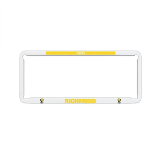 1x OFFICIAL AFL RICHMOND TIGERS Car Number Plate Frame Cover Surround