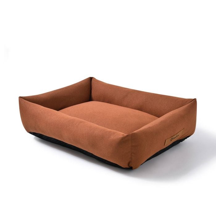 Charlie's Brooksy Woven Dog Bed Rust Medium