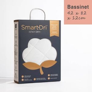 Living Textiles Smart-Dri Waterproof Mattress Protector - Bassinet